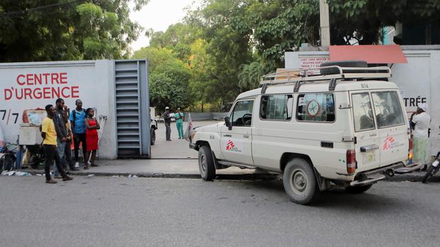 Le centre de Médecins sans frontières à Port-au-Prince à Haïti, touché par une réapparition du choléra. Image d'illustration. [Reuters - Ralph Tedy Erol]