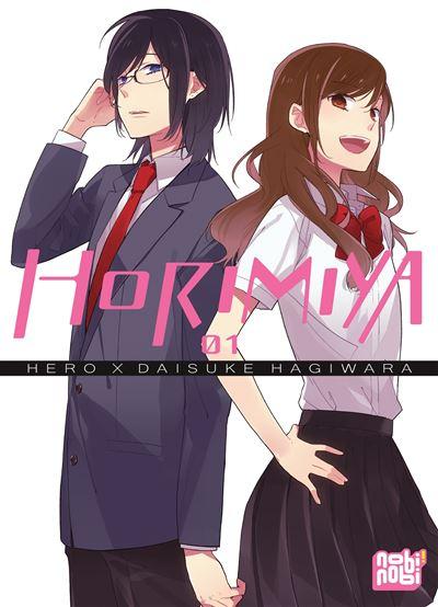 La couverture du tome 1 du manga "Horimiya". [Ed. Nobi Nobi]