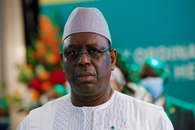 Le président du Sénégal et de l'Union africaine Macky Sall en juillet 2022. [REUTERS - FRANCIS KOKOROKO]