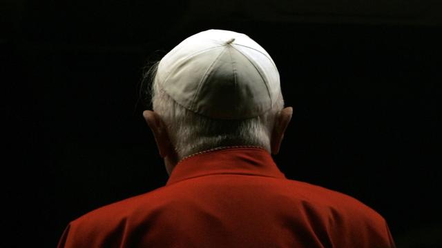 Le pape Benoît XVI est décédé à l'âge de 95 ans. [Keystone/AP Photo - Gregorio Borgia]