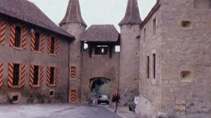 La caserne de Colombier en 1985. [RTS]