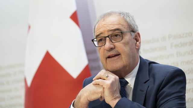 Guy Parmelin va convoquer une table ronde sur la crise du logement. [Keystone - Anthony Anex]