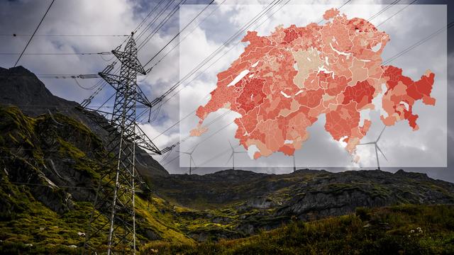 Dans certaines communes, les consommateurs payent le kilowattheure jusqu'à 80% plus cher.