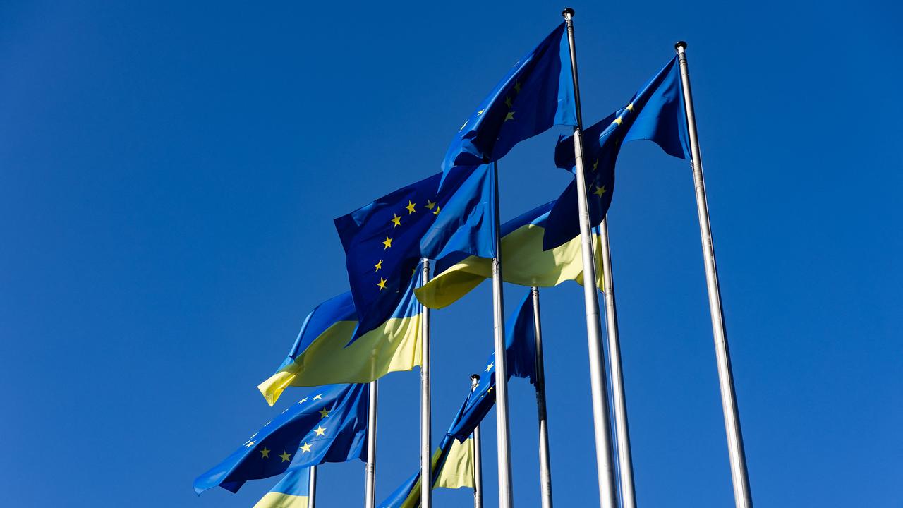 L'Union européenne, en sommet à Versailles, exclut une adhésion rapide de l'Ukraine. [HANS LUCAS VIA AFP - ABDESSLAM MIRDASS]