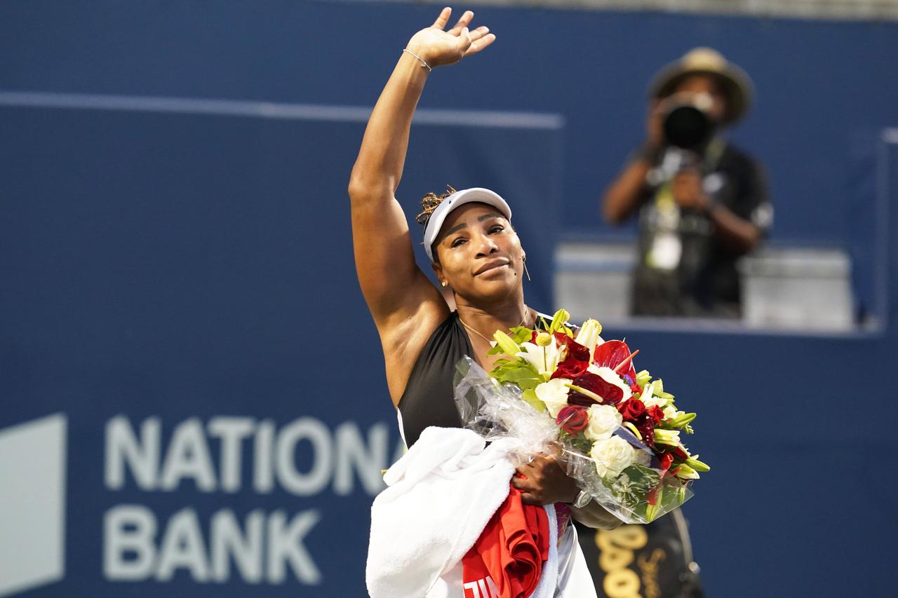 Serena Williams a quitté très émue le court à Toronto. [Imago - Arlynx McAdorey]