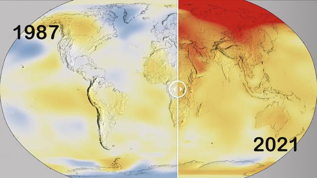 Comment le climat a changé depuis votre naissance [RTS]