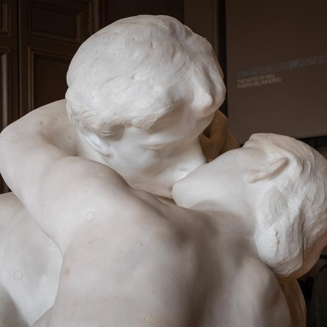 Le baiser de Rodin. [AFP - Hans Lucas]