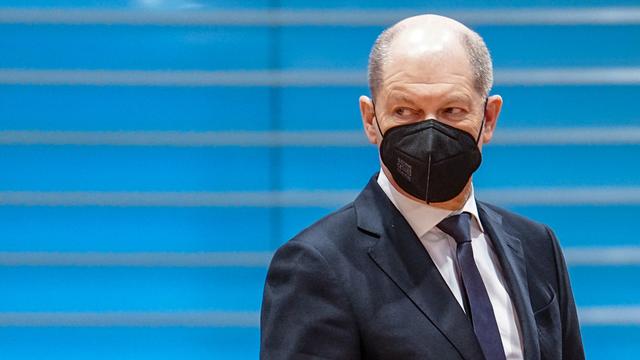 Le chancelier allemand Olaf Scholz a multiplié les annonces diplomatiques. [Keystone - Kay Nietfeld]