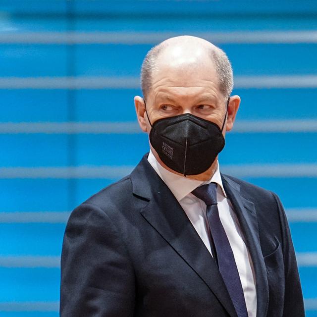 Le chancelier allemand Olaf Scholz a multiplié les annonces diplomatiques. [Keystone - Kay Nietfeld]