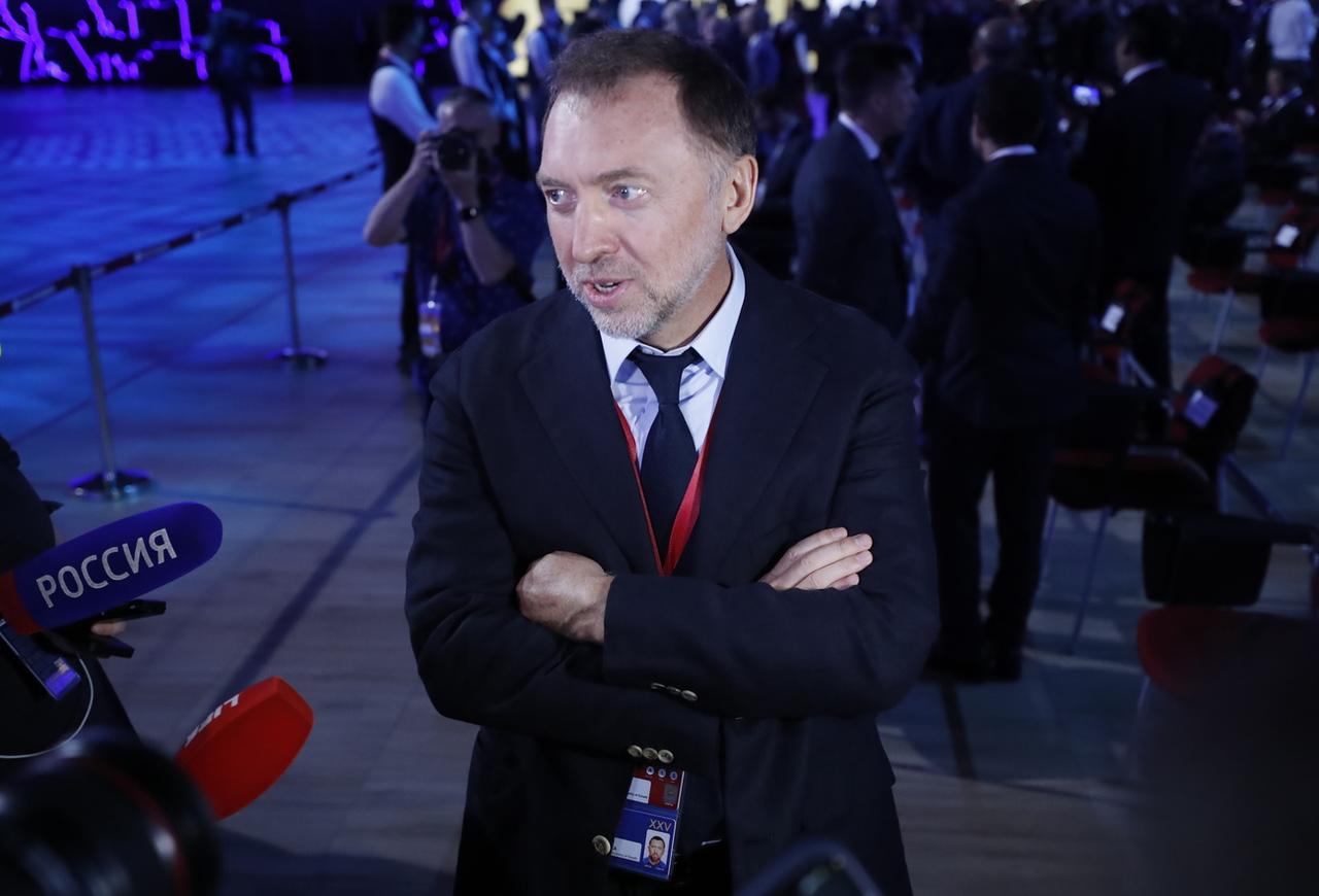 L'oligarque russe Oleg Deripaska. [KEYSTONE - ANATOLY MALTSEV]