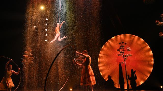 Une image du spectacle "Luiza" du Cirque du Soleil. [AFP - Lluis Gene]