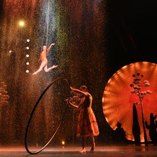 Une image du spectacle "Luiza" du Cirque du Soleil. [AFP - Lluis Gene]