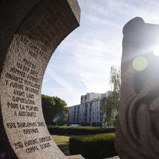 Le mémorial de la Shoah, est photographié mardi 12 juillet 2022 à Drancy, en région parisienne. [AP Photo/KEYSTONE - Thomas Padilla]