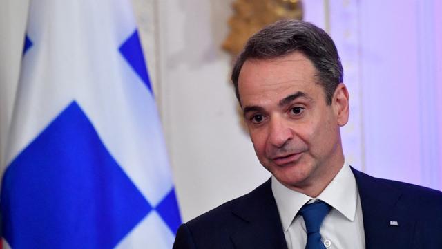 Le Premier ministre grec Kyriakos Mitsotakis est déjà pris dans un vaste scandale. [AFP - Nicholas Kamm]