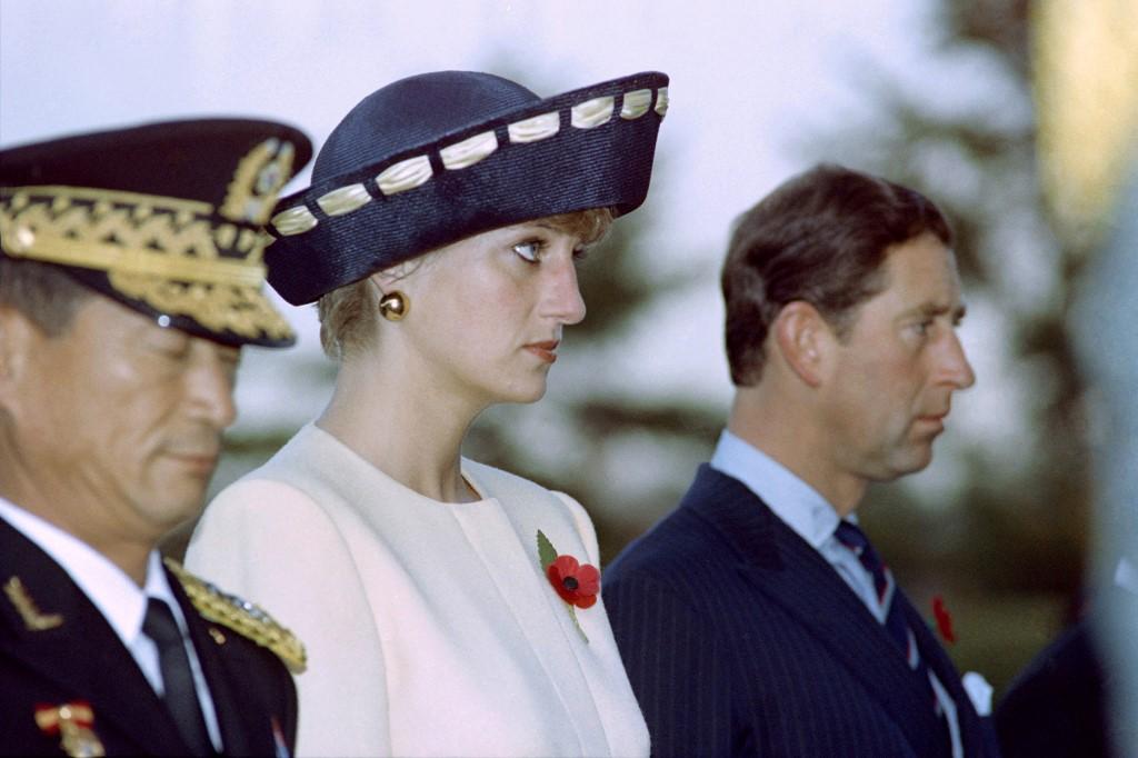 La princesse Diana et le prince Charles (à droite). [AFP - Youn Kong Choo]