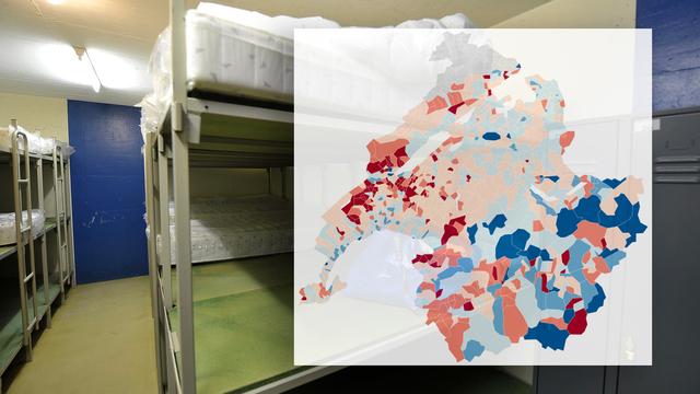 Découvrez sur notre carte les places d'abris PC dans votre région. [Keystone]