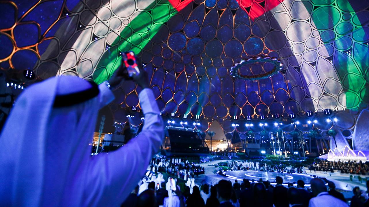 Clap de fin pour l'Expo universelle de Dubaï, 1,6 millions de visiteurs pour le pavillon suisse. [KEYSTONE - ALI HAIDER]
