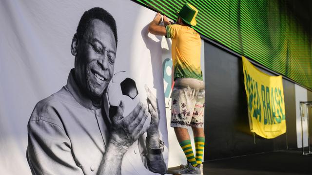 Pelé est le seul footballeur à avoir remporté 3 fois la Coupe du monde (1958, 1962, 1970). [Ashley Landis]