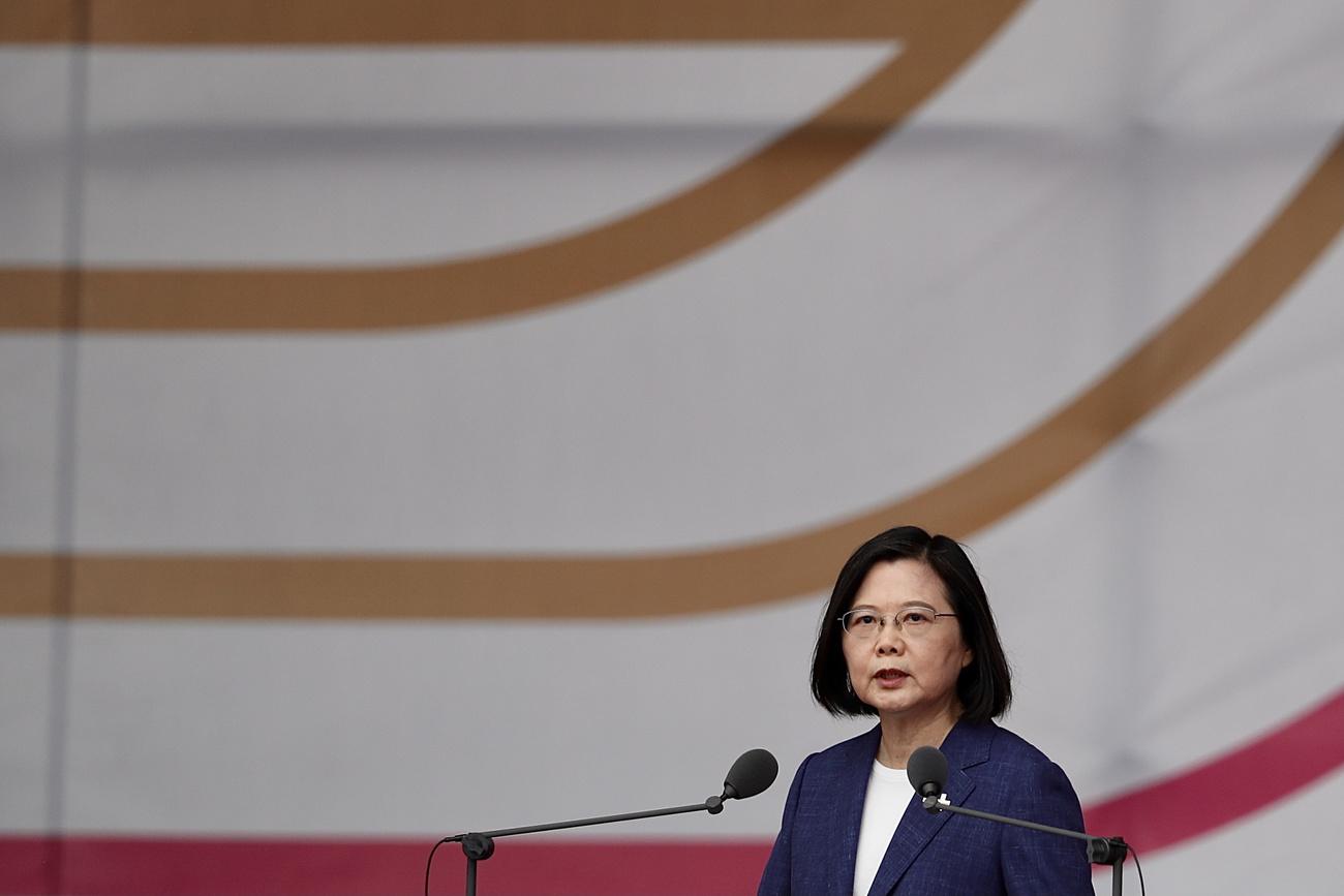 La présidente taïwanaise Tsai Ing-wen. [KEYSTONE - RITCHIE B. TONGO]