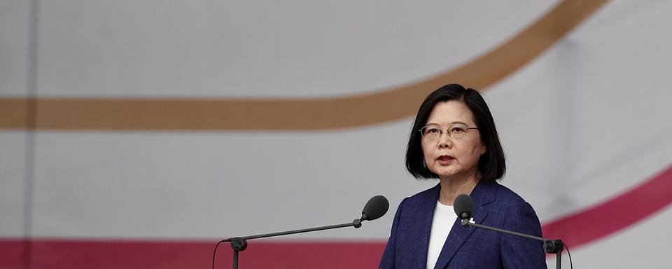 La présidente taïwanaise Tsai Ing-wen. [KEYSTONE - RITCHIE B. TONGO]