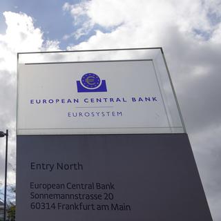 La Banque centrale européenne à Francfort. [EPA/Keystone - Ronald Wittek]