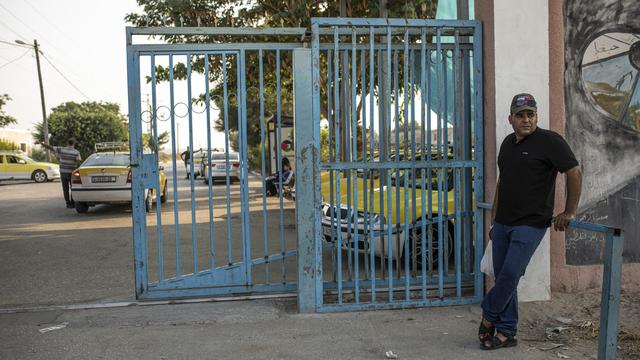 La frontière israélo-palestinienne. [AP Photo - Fatima Shbair]