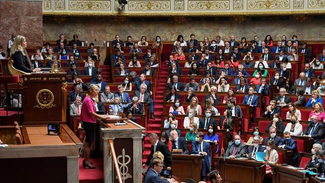 Elisabeth Borne a dévoilé ses priorités lors de sa déclaration de politique générale. [AFP - Bertrand Guay]