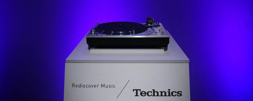 The Panasonic Technics Grand Class SL-1200G. [AFP - Alex Wong]