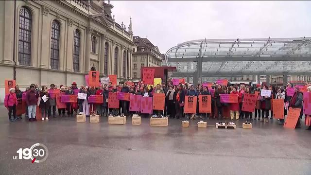 Une campagne contre les féminicides est lancée à Berne, à l'occasion de la journée mondiale contre les violences sexistes