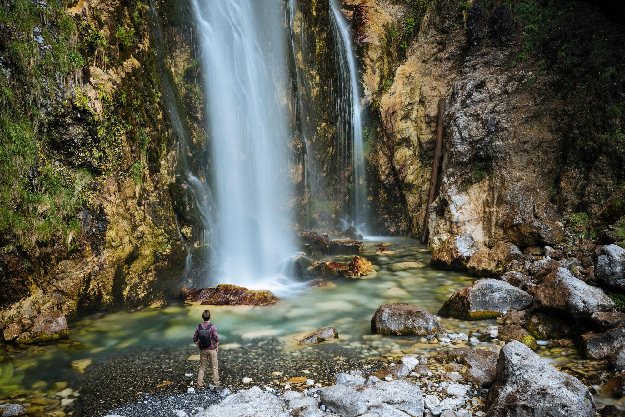 La vallée de Theth abrite de nombreuses cascades majestueuses et des canyons. [AFP - BEN PIPE PHOTOGRAPHY]