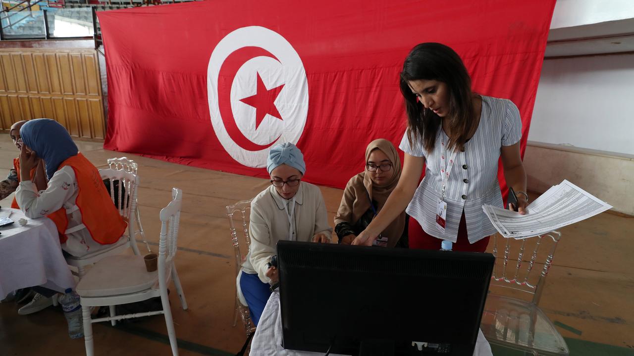 Le référendum de la constitution tunisienne serait approuvé par 90% de l’électorat. [Keystone - EPA/Mohamed Messara]