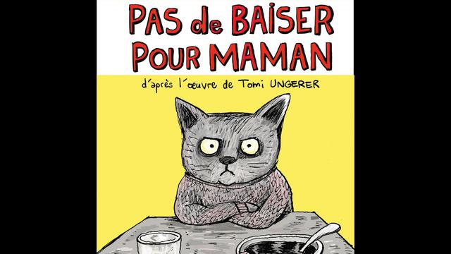 La couverture de la BD "Pas de baiser pour maman" de Mathieu Sapin. [Rue des Sèvres]