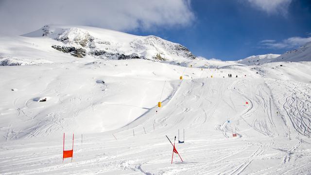 La descente de Zermatt-Cervinia, se déroulant entre deux pays, une première dans l'histoire, n'aura pas lieu cette année en raison des conditions météorologiques. [Jean-Christophe Bott]