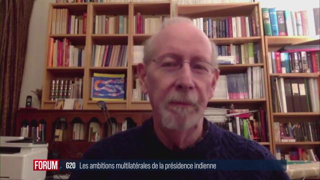 Les ambitions multilatérales de la présidence indienne au G20: interview de Jean-Luc Racine