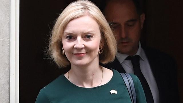 La nouvelle Première ministre britannique Liz Truss. [Keystone - Neil Hall/EPA]