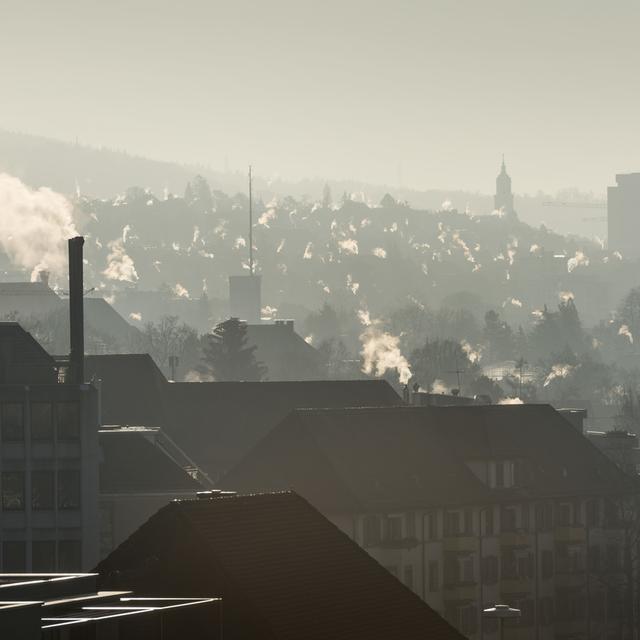 La Suisse rate de peu ses engagements en matière de gaz à effet de serre pour 2020. [Keystone - Christian Beutler]