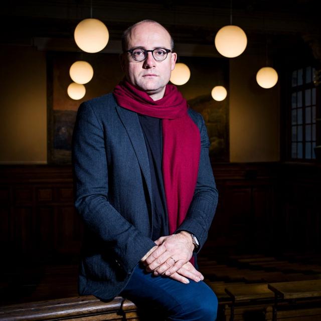 L'historien français Johann Chapoutot, professeur à la Sorbonne et spécialiste de la période nazie. [Keystone - Damien Grenon]