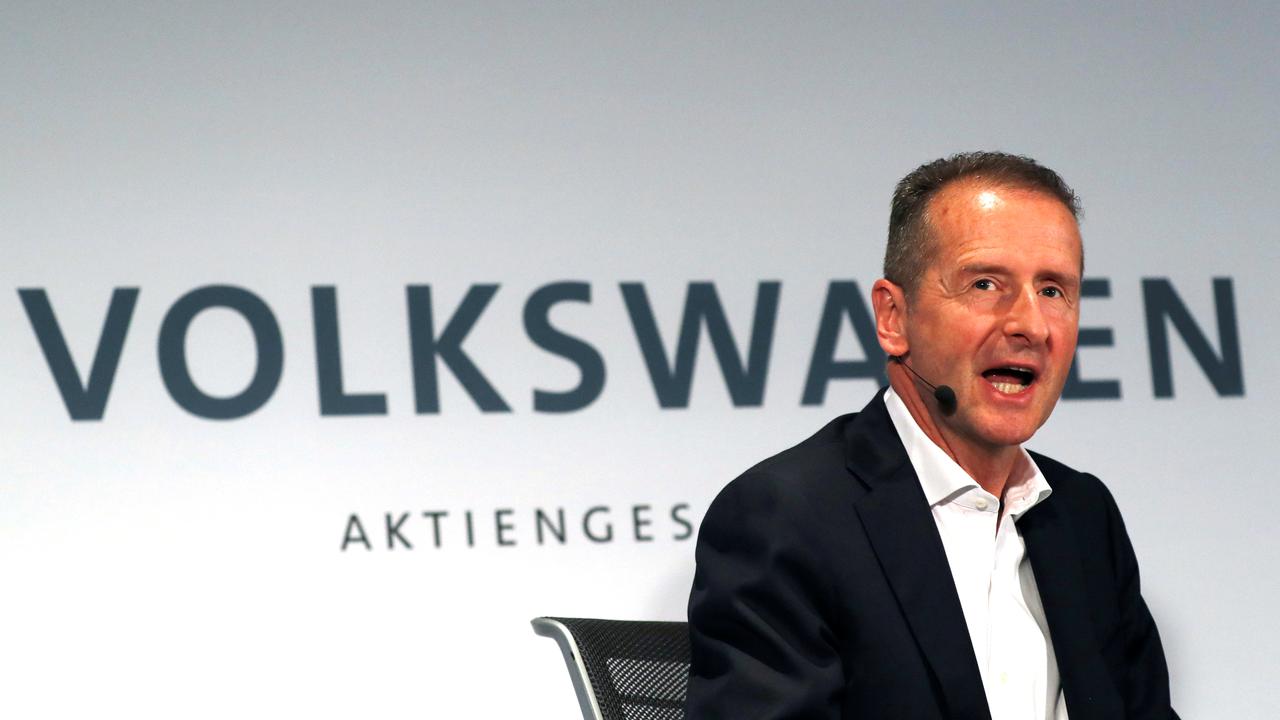 Après quatre années tumultueuses, Herbert Diess quitte la tête de Volkswagen. [Reuters - Mike Segar]