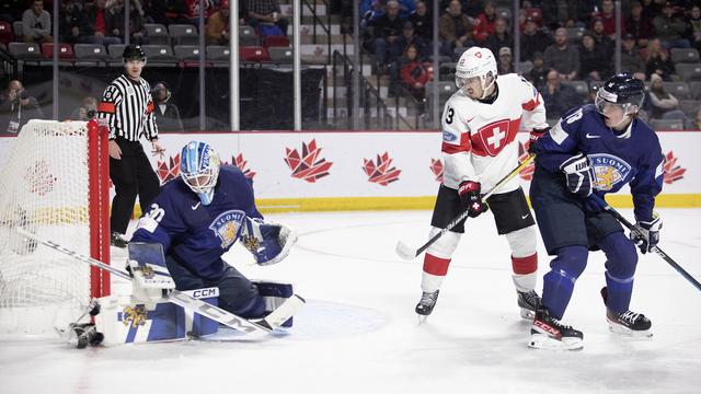 Les Helvètes sont parvenus à vaincre la Finlande, pourtant l'un des favoris du tournoi. [Ron Ward]