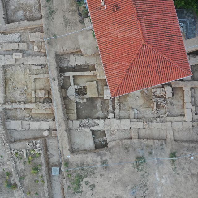 La zone des temples du sanctuaire grec d'Artémis.
ESAG
2022 [2022 - ESAG]