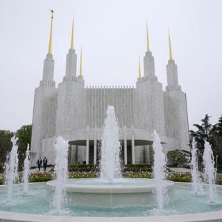 Vue du temple mormon à Kensington, près de Washington. [AP/Keystone - Patrick Semansky]