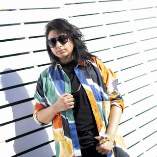 La chanteuse pakistanaise Arooj Aftab lors du festival Coachella en 2022. [AFP - Valerie Macon]