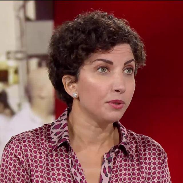 Lamyae Benzakour, responsable de la psychiatrie de liaison aux HUG. [RTS]