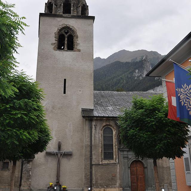 Lʹéglise Saint-Etienne de Sembrancher [wikicommons/CC-BY-SA-3.0 - Vaquins]
