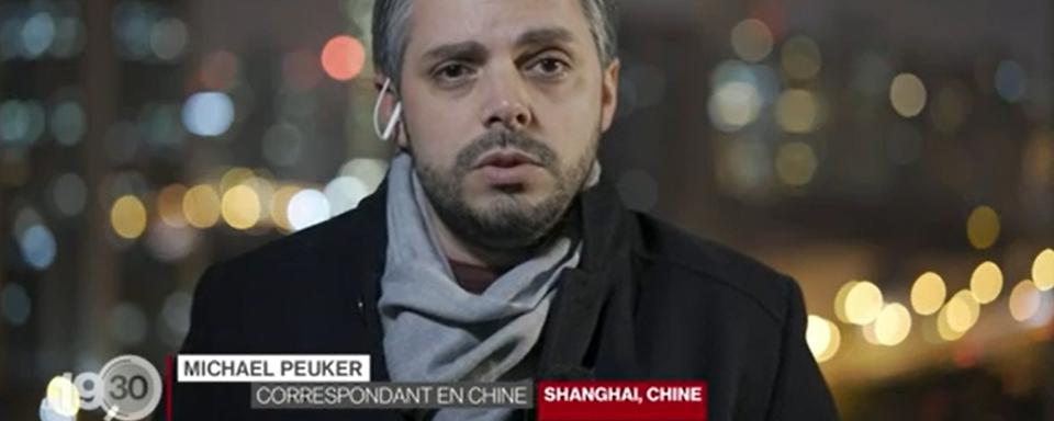 Michael Peuker, correspondant rts Chine. [RTS - 19h30 / 1 min. / le 3 décembre 2020]