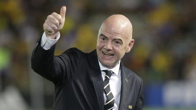 Le président de la FIFA Gianni Infantino s'installe au Qatar [Keystone - Andres Coelho]