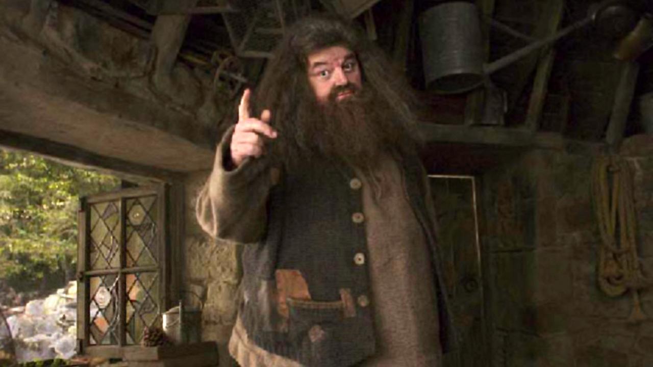 Robbie Coltrane, alias Hagrid, dans l'épisode "Harry Potter et le prisonnier d'Azkaban". [AFP]