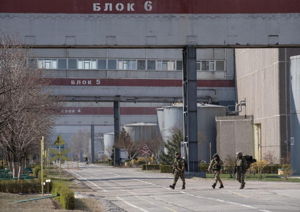 Les Russes ont pris le contrôle de la centrale de Zaporijjia début mars. [AFP - Sputnik]