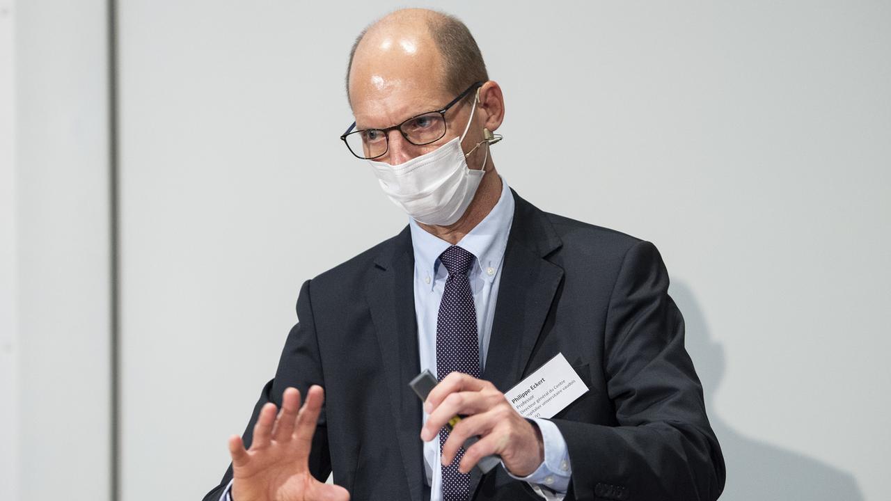 Philippe Eckert, directeur général du Centre Hospitalier Universitaire Vaudois (CHUV). [KEYSTONE - Peter Schneider]