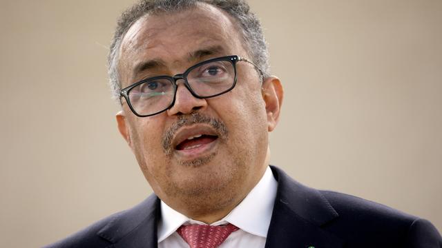 Le directeur général de l'OMS Tedros Adhanom Ghebreyesus se veut rassurant et entrevoit la fin de la pandémie [REUTERS - Denis Balibouse]